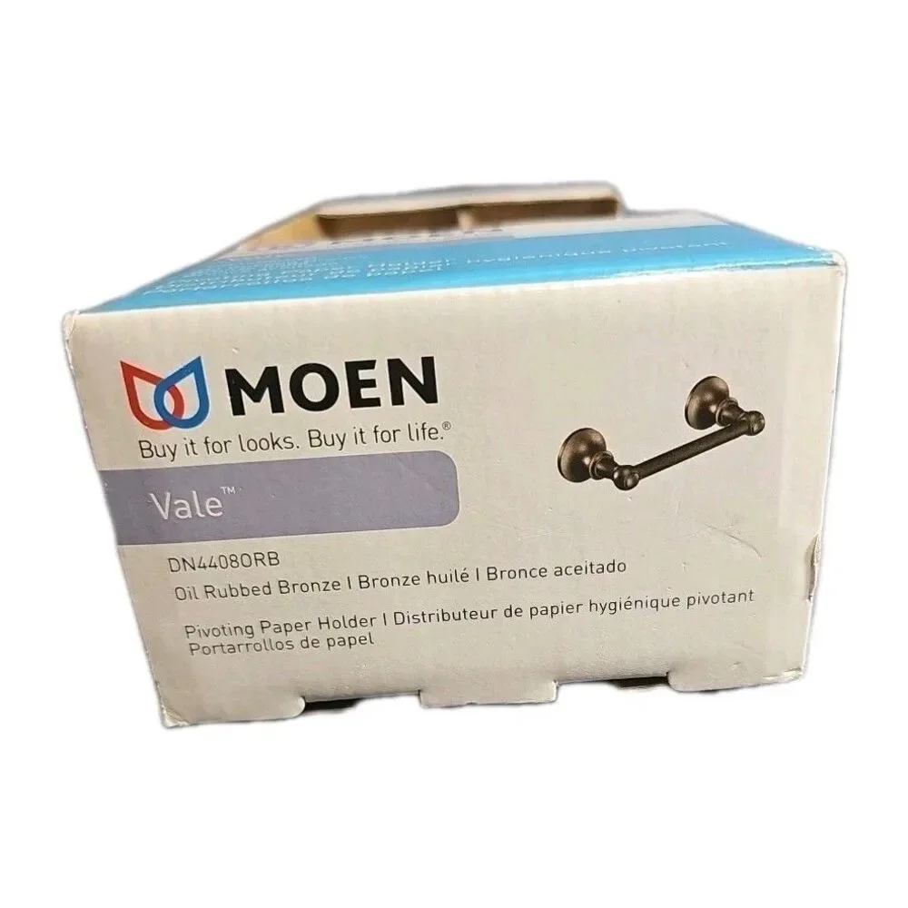 Moen Vale Pivoting Toilet Paper Holder DN4408ORB Oil Rubbed Bronze NIB!   #183